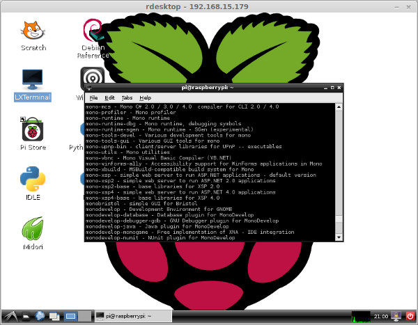 How to run .NET on Raspberry Pi