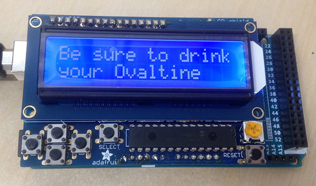 Arduino Projects - LCD Shield Kit