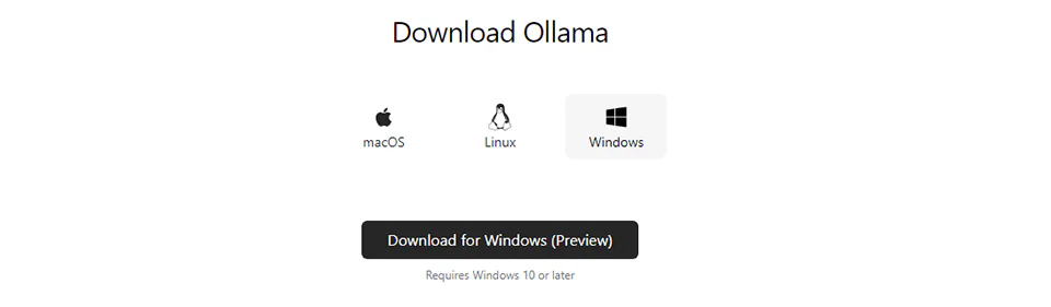 “Ollama Windows”