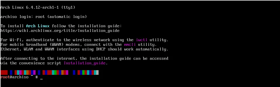 How to install Linux with Arch Linux installer