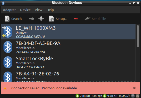 Bluetooth in Arch Linux