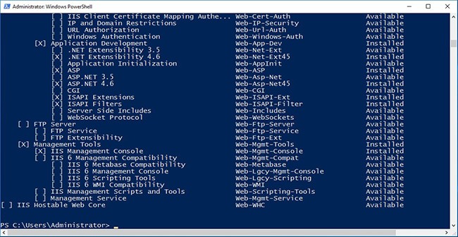 Managing IIS with PowerShell