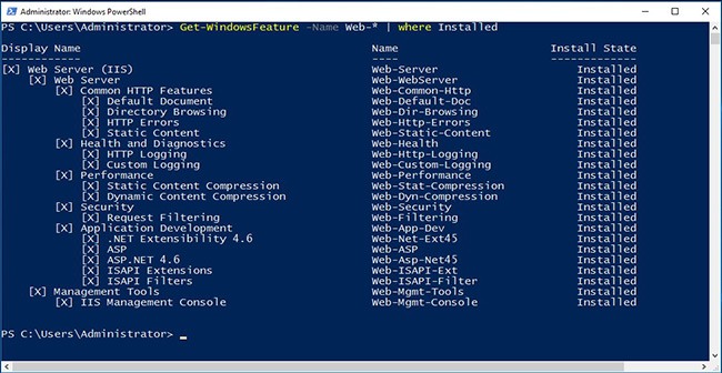 Managing IIS with PowerShell