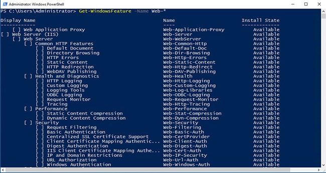 Managing IIS with PowerShell