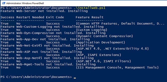 Managing IIS with PowerShell