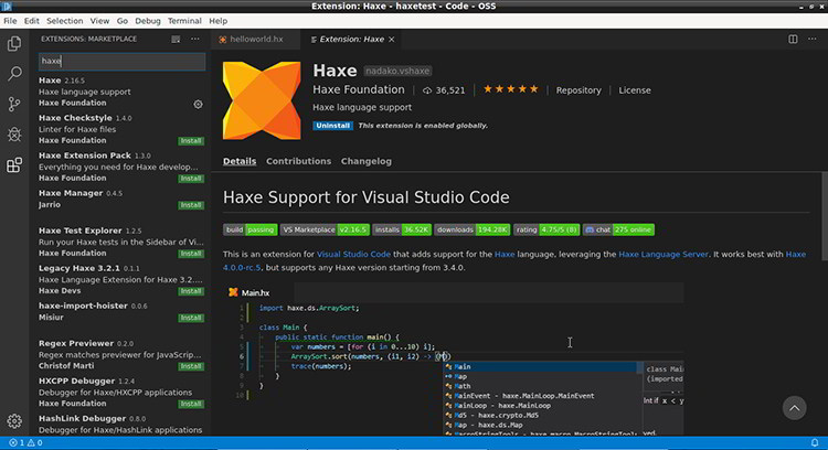 How to code in Haxe