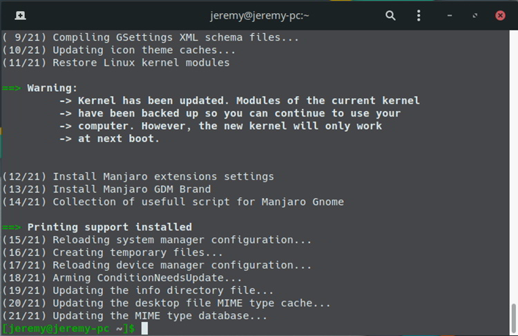 Golang on Manjaro