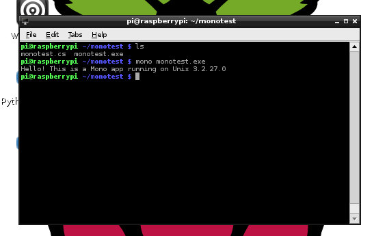 How to run .NET on Raspberry Pi