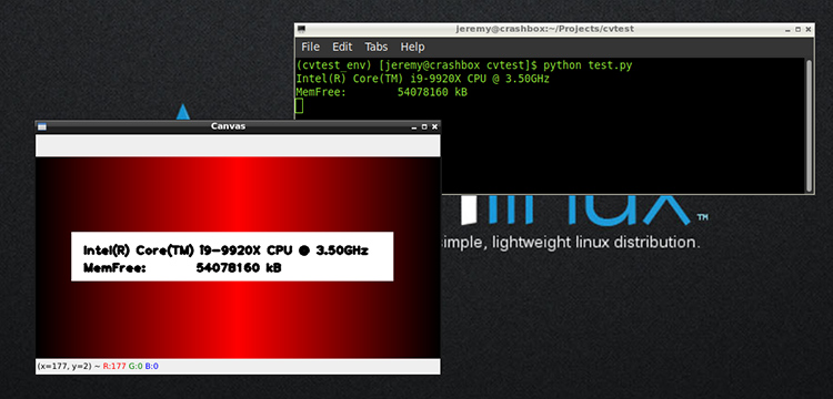 How to install OpenCV for Python in Arch Linux