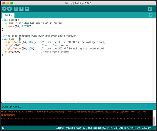 Adafruit Huzzah ESP8266