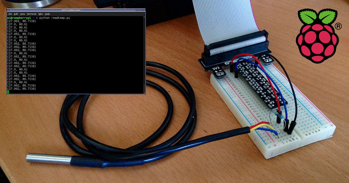 How To Monitor Room Temperature with a Raspberry Pi - Jeremy's Raspberry Pi  Blog