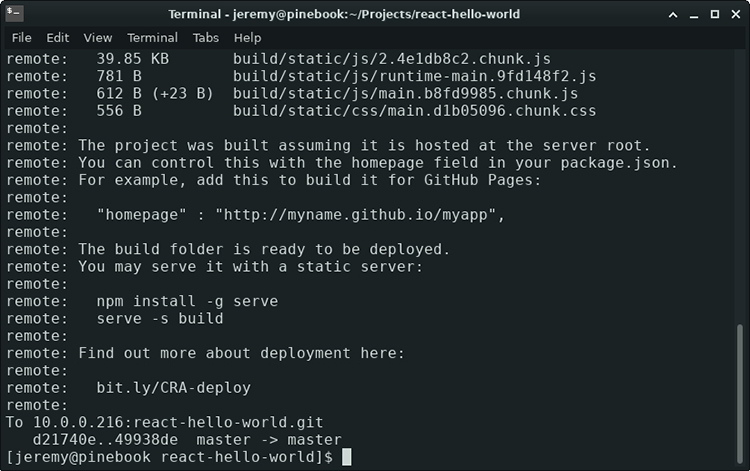 Raspberry Pi 4 Development Server