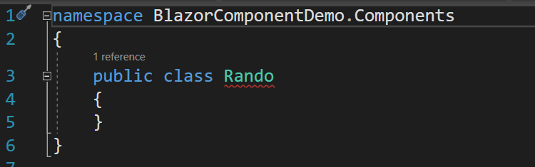 “Creating a new Blazor Component”