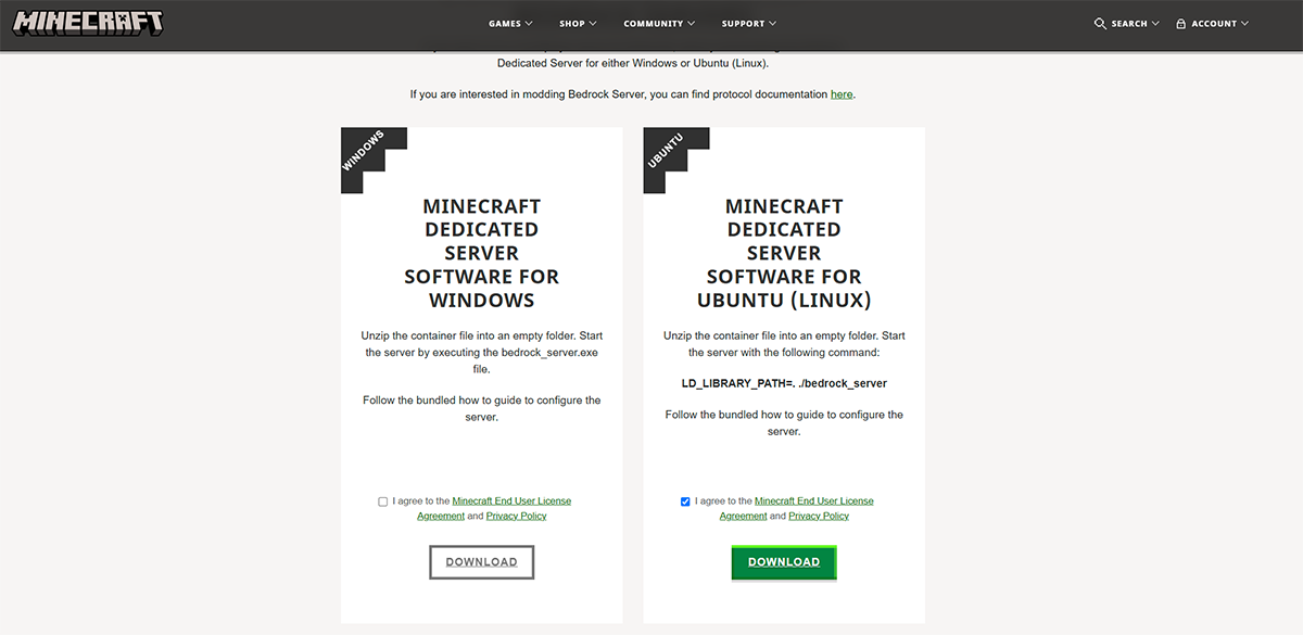“How to make a minecraft server”