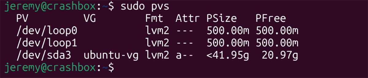 LVM Versioning in Ubuntu