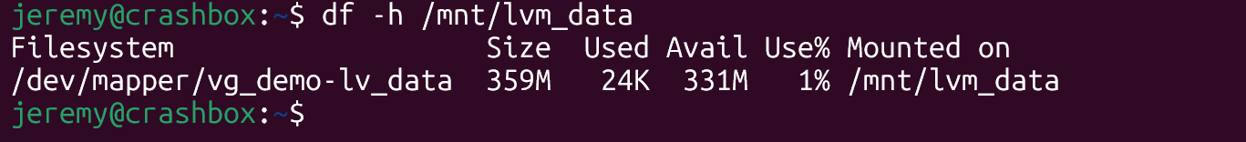 LVM Versioning in Ubuntu