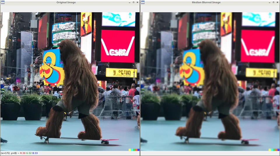 “How to blur an image with OpenCV”