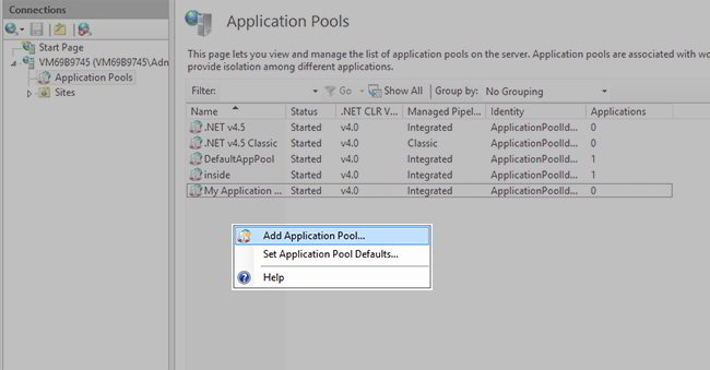 What is an Application Pool